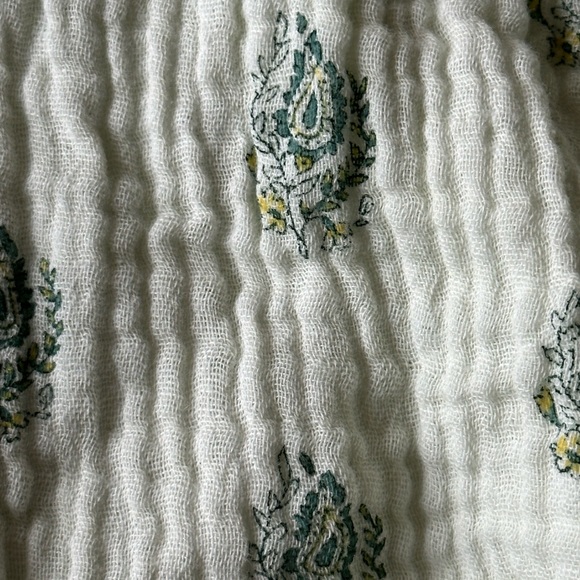 Zara Girls Seersucker Boho Top size 9 Years - Picture 4 of 5